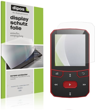 dipos – 4x Matte Beschermfolie geschikt voor RUIZU X96 | Krasbestendige & antireflecterende Screenprotector Ultra-Thin