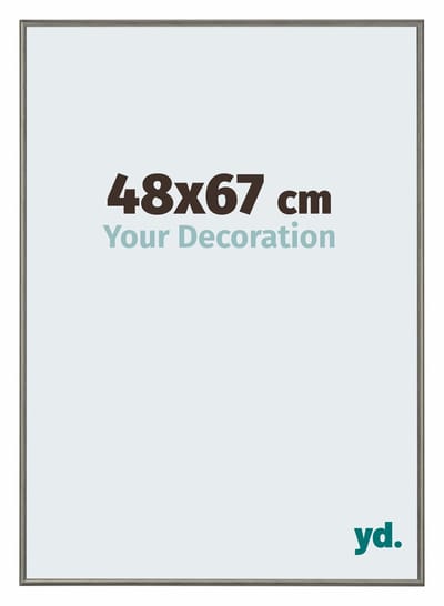 Your Decoration - Fotolijst 48x67 cm - Aluminium - Mercury Structuur - New York