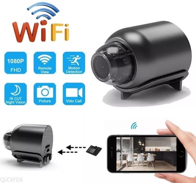 Nieuwe Mini HD 1080P Draadloze Wifi Beveiligingscamera met Cyclus Opname - Voor Buiten, Kamperen, Thuisgebruik Beschermhoes, Beveiligingscamera Draadloos，X5-V720 tpc