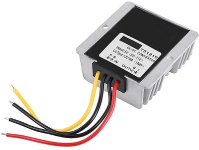 Dailygoody - DC-DC-omzetter - Step-up-omzetter 5V naar 12V - 10A 120W boost-voedingsmodule - Compact formaat - Efficiëntie 96% - Geschikt voor diverse