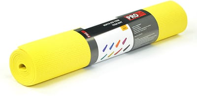 PROfit Sportmat do yogi Slim 173x61x0,5cm Geel DK