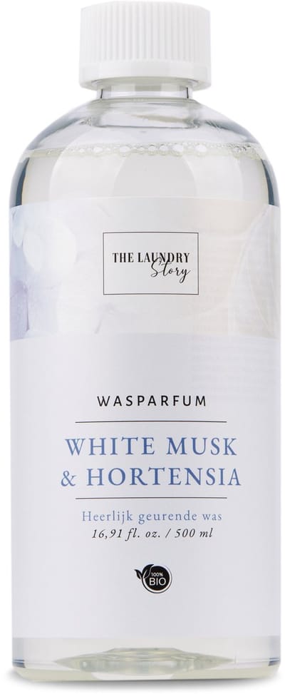 BIO Wasparfum White Musk & Hortensia - 100% biologisch