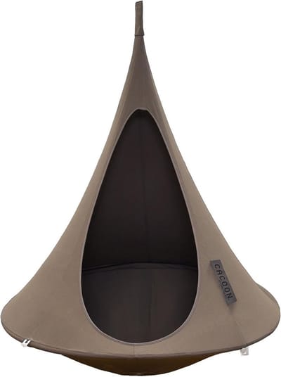 Comfortabele Hangstoel 120cm - Taupe Kleur