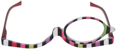 Dailygoods- Vergrootglas Cosmetische Bril - Draaibare Lens - Kunststof Frame - Compact en Draagbaar - Make-up Assistent - Valbestendig