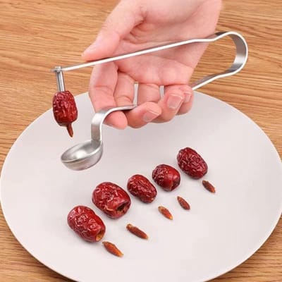 Roestvrijstalen kersenpitmachine - Kersen-, olijf-, dadel-, meidoornpitmachine - Zware keukenhulp