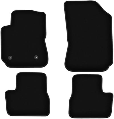 BASIC zwarte veloursmatten voor: Citroen C4 Cactus crossover (2014-2018)