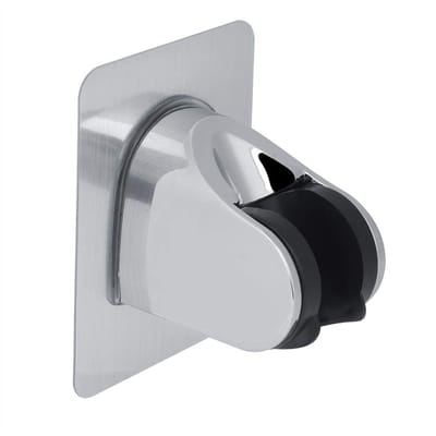 Dailygoods- Douchekophouder Verstelbaar 45 Graden - Zelfklevend - Badkamer Accessoire - Modern Design - Corrosiebestendig - Hoogwaardig Materiaal - Douchehouder