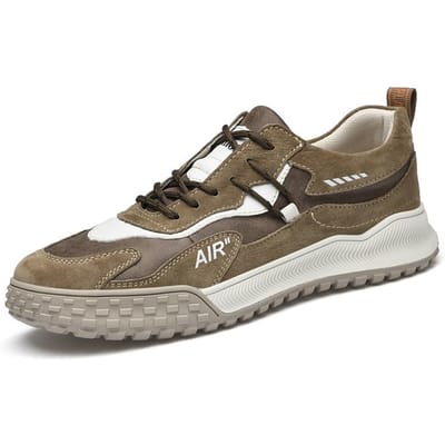 Nieuwe Lente Ademende Trendy Mesh Sport Herenschoenen Alles-Passend Casual Zomer Hardlopen Papa Schoenen 44 gray