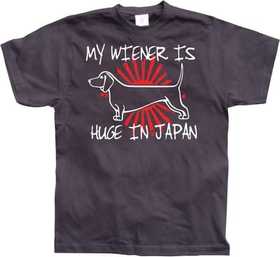 Hybris Mijn Wiener is enorm populair in Japan! Zwart