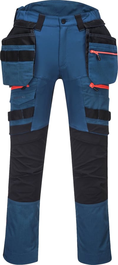 Portwest DX4 Broek met afneembare holsterzakken DX440 - Metro blauw - 28