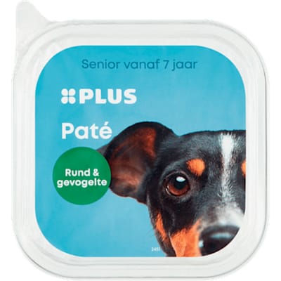 Honden paté Rund & gevogelte