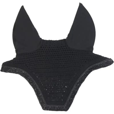 Kentucky Horsewear - Oornetje Wellington glitter stone soundless zwart