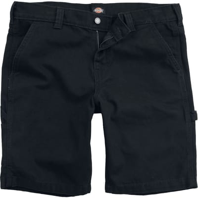 Dickies Shorts - CANVAS CARPENTER SHORT - 30 tot 32 - voor Mannen - zwart