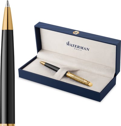 Waterman Hémisphère-balpen | De Opera-collectie | Zwart & goud | Geschenkverpakking