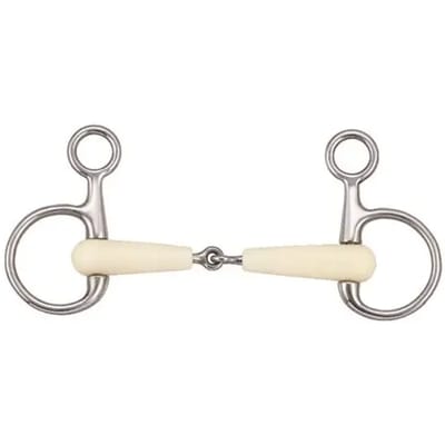 Enkelgebroken paardenbit Soyo Happy mouth