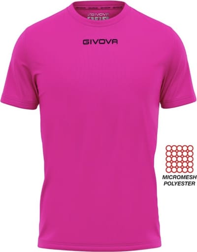 Sportshirt Giviva One, MAC01, Fuchsia/Fluo Roze, 2XS
