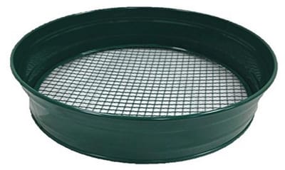 Greenkey 755 8 mm mazen tuinzeef van metaal, groen