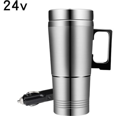 Elektrische autowaterkokers kokende warmte beker isolatie geïsoleerde flessen 300ml 24V roestvrij staal 24V