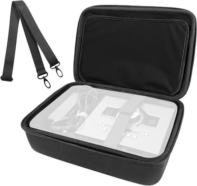 Draagtas voor Audio Interface met Comfortabele Handgreep en Verstelbare Schouderband, Geschikt voor Reizen en Bescherming van Apparatuur