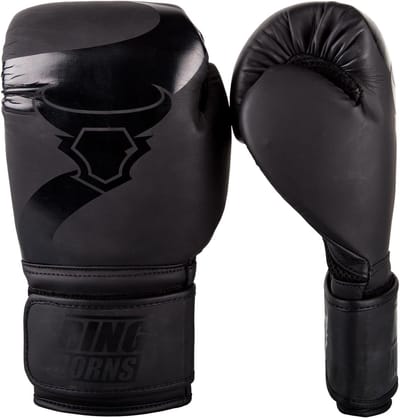 Bokshandschoenen - Trainingshandschoenen - Regelmatig Trainen - Schokabsorberend Schuim - 10 Oz - Zwart