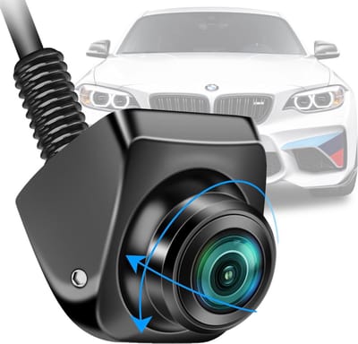 NBAP® Achteruitrijcamera - Dashcam - Parkeersensoren Parkeerhulp - Zwart