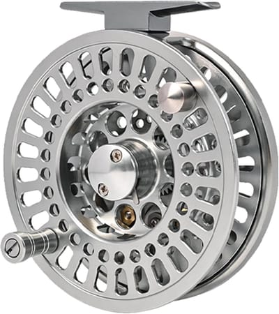 Vismolen - Vliegenreel - Vissen - Lichtgewicht aluminium - 4 maten - Stijl D