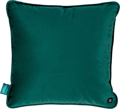 Qnuss Elektrisch Warmtekussen - Oplaadbaar - Energiebesparend & Duurzaam - Fluweel - Emerald green - 45x45 - Infraroodwarmte - Inclusief Powerbank