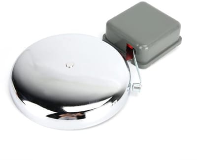 Allecto - Elektrische bel - Luide deurbel - Multifunctionele signaalsirene - 8 inch - Alarmbel - Voor school en fabriek - 220V