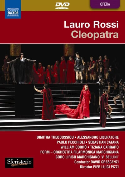 Orchestra Filharmonica Marchigiana, David Crescenzi - Rossi: Cleopatra (DVD)