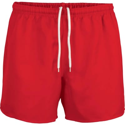 PROACT® Rugbyshort uniseks PA136 - Sporty Red - XS