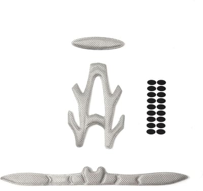 Helm Padding Kit - Helm Kussens - Helm Comfort - 21 Stuks Vervangingen - M - Grijs
