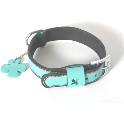 Halsband voor hond recht leer Martin Sellier