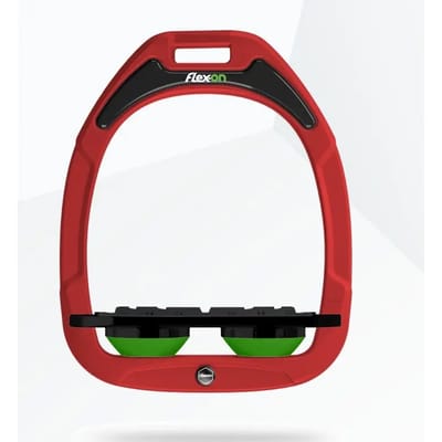 Platte Grip Zolen Rood/Zwart/Groen Flex-On Green Composite