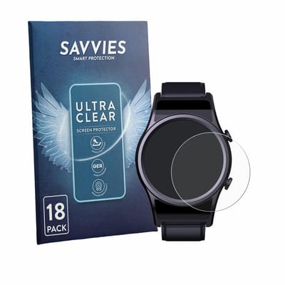 Savvies - Screenprotector voor DigiKuber FSSB 1.3" - Folie Beschermfolie transparant 18 Stuks