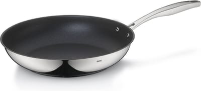 Koekenpan, RVS, Non Stick, Ø 28 cm - Kela | Flavoria