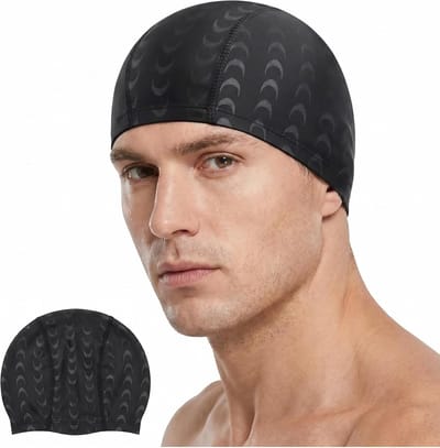 VHV-Zwemmuts Unisex - Waterdichte Badmuts voor Volwassenen - Comfortabele Siliconen Zwemmuts voor Zwembad en Watersport - Beschermt Haar tegen Chloor - One Size