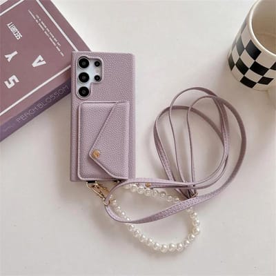 Crossbody Telefoonhoesje voor Samsung Galaxy S23 FE S25 S24 S22 Ultra Plus A56 A36 A26 A16 A05 A05S A15 A25 A35 A55 A54 Portemonnee Hoes Galaxy A56