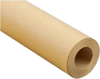Inpakpapier Rol - Verpakkingspapier Bruin - Cadeau Verpakken - Veelzijdig Knutselmateriaal - 10cm x 10m - Bruin