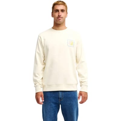 Quiksilver Vibes Crew Yout Sweatshirt Wit L Man