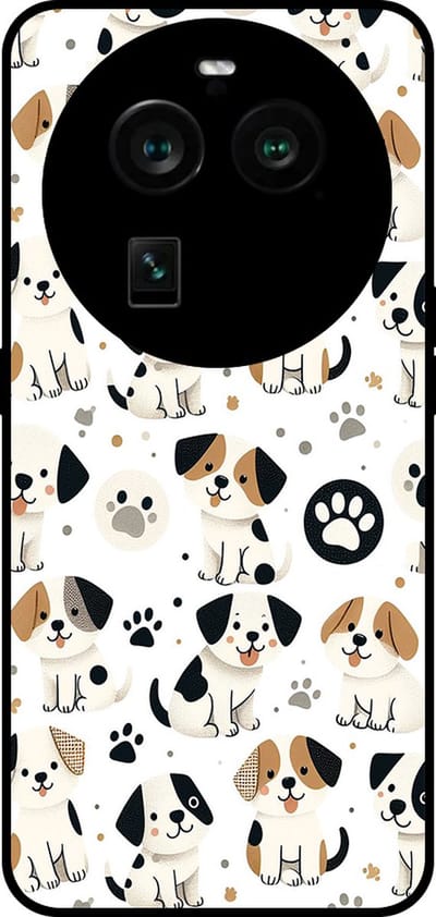 Smartphonica Telefoonhoesje Geschikt voor Oppo Find X6 Pro met honden opdruk - TPU backcover case dog design geschikt voor Oppo Find X6 Pro