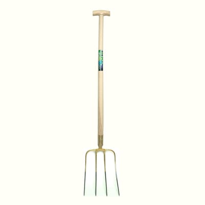 Mestvork 4 tandsdulsteel 95cm