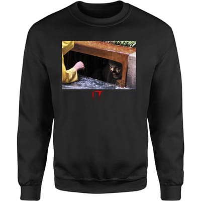 IT Chapter 1 (2017) Pennywise Sweatshirt - Black - S