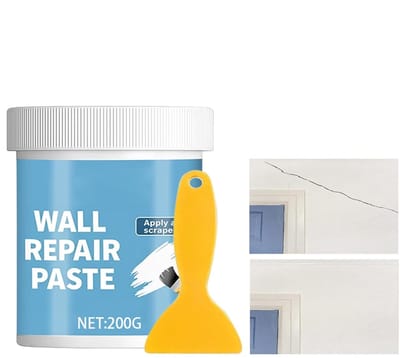 Muurreparatiepasta Kit - Muurherstel Pasta - Huisrenovatie Muren - Waterafstotend Hydrofoob - 200 gram