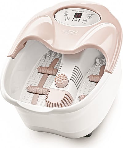 TZS First Austria Voetenbad met Massage - Automatische Massage - Roze - 450W - Verwarming tot 45°C