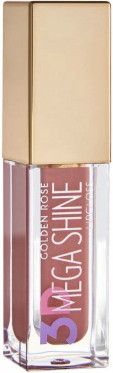 3D MEGA SHINE LIPGLOSS NO:104 Golden Rose Met Vitamine E - VEGAN