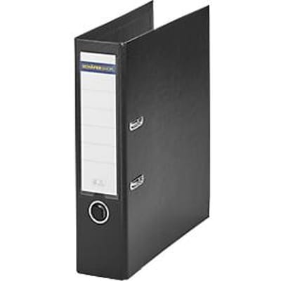 Schäfer Shop Select  ordner, A4, rugbreedte 80 mm, zwart