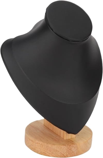 Elegante Flanellen Sieraadstand voor Halskettingen - Presentatiestandaard voor Winkel en Evenementen, Mannequin en Displayhouder voor Sieraden