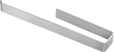 Zelfklevende Handdoekhouder van RVS 38 cm - Wandmontage Handdoekrek Zonder Boren in Geborsteld Zilver voor Badkamer, Keuken en Slaapkamer