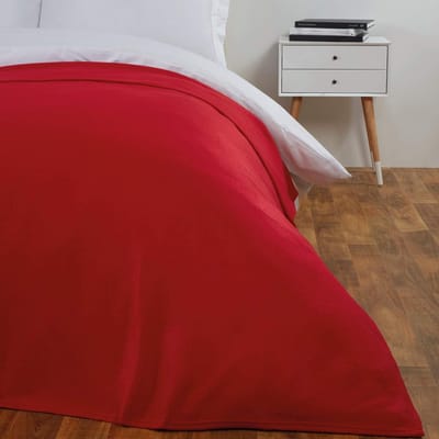 Warme polarfleece sprei 120 x 150 cm - Superzacht en onderhoudsvriendelijk