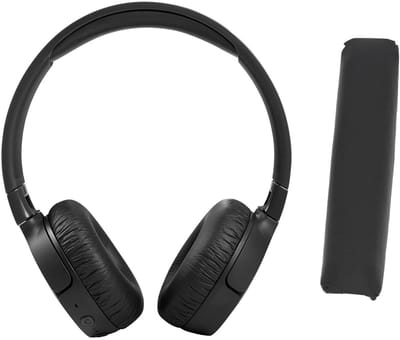 ONF3 - Hoofdband Pad Vervanging - Eenvoudig Te Installeren - Zwart - Comfortabel - Geschikt voor Tune Hoofdtelefoons - Voor T450 en T500